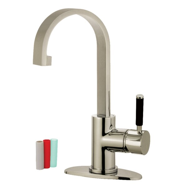 Fauceture LS8218DKL Kaiser Single-Handle Bathroom Faucet Drain, Brushed Nickel LS8218DKL - main
